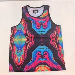 💰4/$25 SALE💰Rainbow Ink Prink Tank